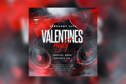 Valentines Party Flyer