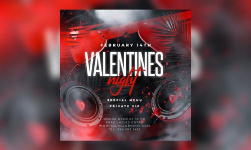 Valentines Party Flyer