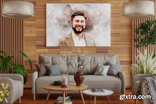 Editable Portrait Photo Effect Template Editable Portrait Photo Effect Template