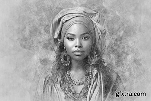 Editable Portrait Photo Effect Template Editable Portrait Photo Effect Template