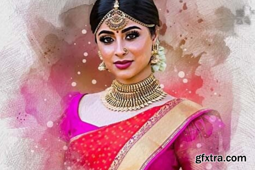 Editable Portrait Photo Effect Template Editable Portrait Photo Effect Template