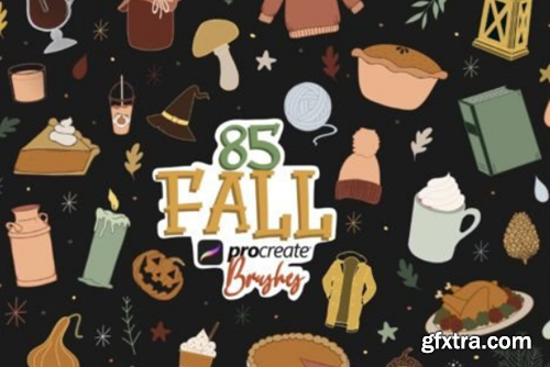 Procreate Fall Doodle Brushes Procreate Fall Doodle Brushes