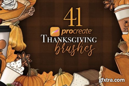 Procreate Thanksgiving Brushes