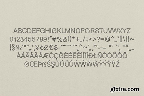 Nashville | Outline Font SFJHPAQ Nashville | Outline Font SFJHPAQ