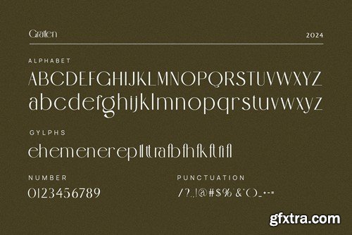 Gratten Elegant Sans Serif Font 9AYHJ7H