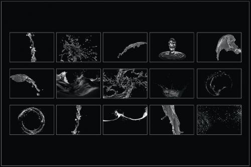 Water Splash Overlays