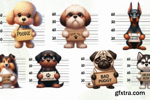 Angry and Sad Dog Sublimation Bundle Angry and Sad Dog Sublimation Bundle