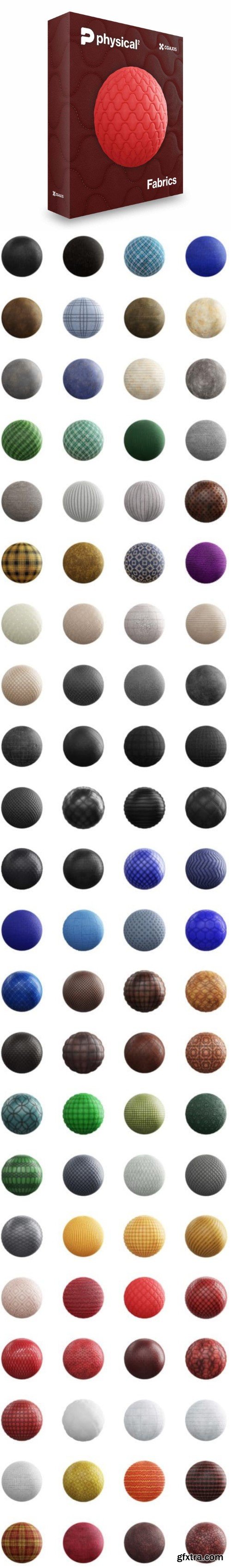 CGAxis &ndash; Physical 2 Fabrics PBR Textures