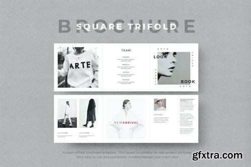 Trifold Brochure Design Pack #9 13xPSD