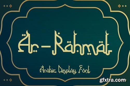 Ar-Rahmat - Arabic Display Font 2ZSM8PD