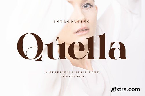 Quella - Beautifull Ligature Font ZHSPFCE Quella - Beautifull Ligature Font ZHSPFCE