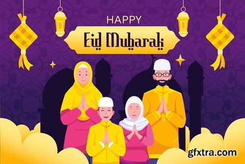 Indikhala - Eid Festive Multi Culture Typeface PTSHXZX