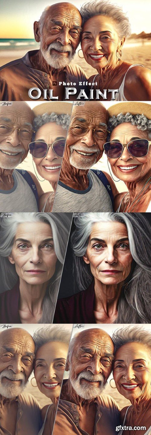 Oil Paint Photoshop Action