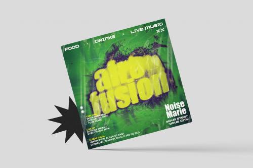 Afro Fusion Party Flyer