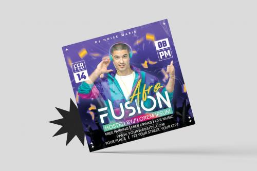Afro Fusion Party Flyer