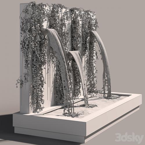 Wall fountains with ivy » GFxtra