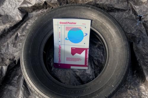 Bifold Poster Mockup