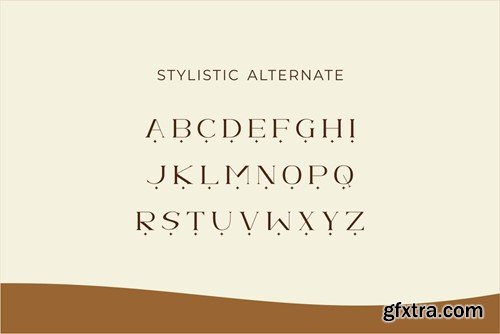 Lorien modern typeface serif font 5A5L7FS