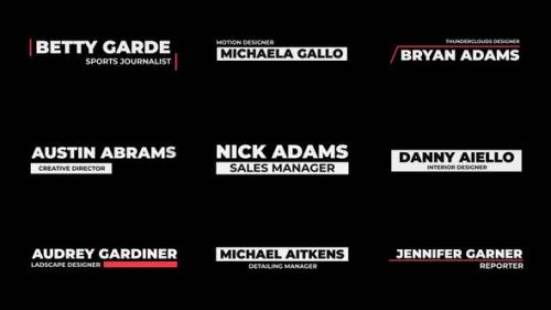 Lower Thirds - 50029509