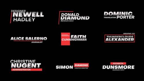 Lower Thirds - 50084910