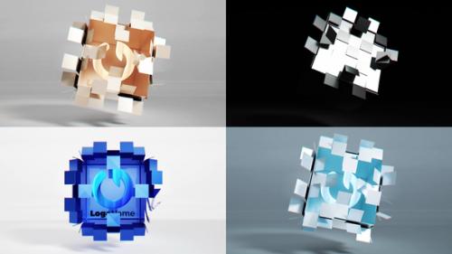 Cube Unfolding Logo Reveals - 50086248
