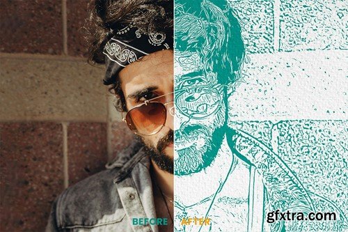 Sketch Watercolor Photo Effect 87HLDL3 Sketch Watercolor Photo Effect 87HLDL3