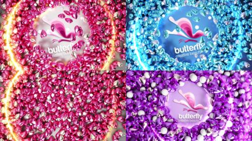 Romantic Hearts Logo Reveals - 50317391