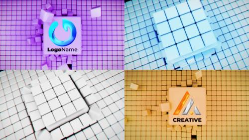 Cubes Build Up Intro - 50372742