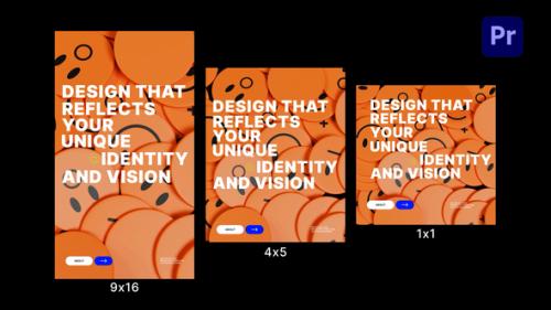 Instagram Modern Typography Poster for Premiere Pro - 50406384