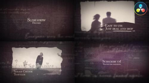 Slideshow History for DaVinci Resolve - 50406591