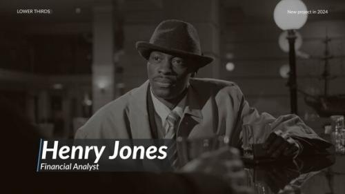 Retro Lower Thirds | MOGRT - 50415723