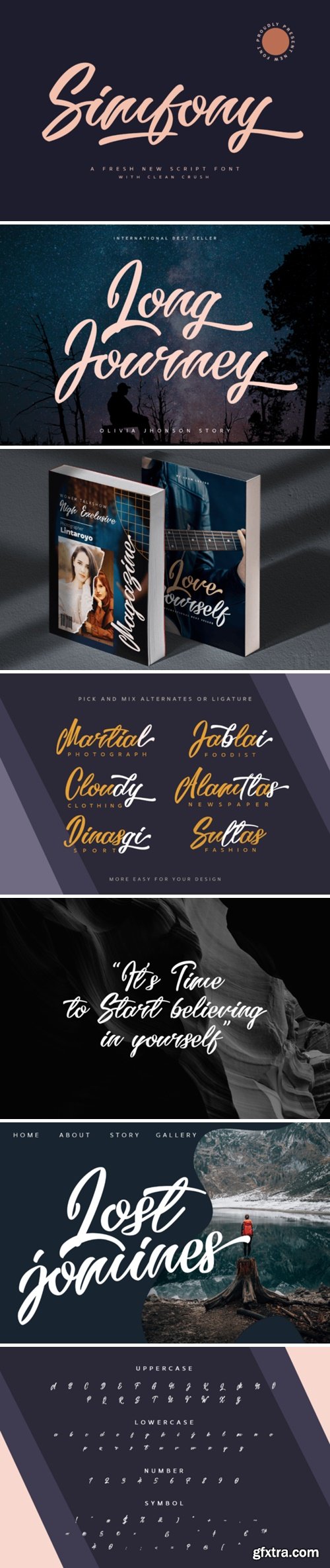 Simfony Font