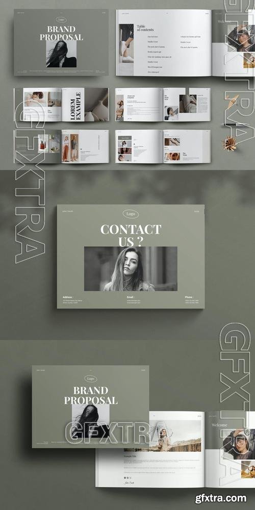 Brand Proposal Template Y9CNA3V Brand Proposal Template Y9CNA3V