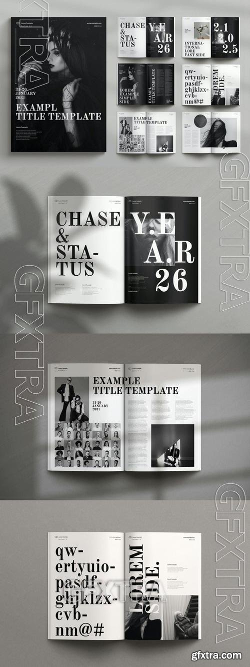 Fashion Magazine Template CZX5HXN Fashion Magazine Template CZX5HXN