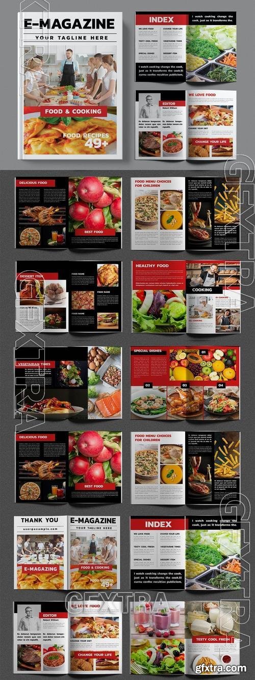 Cook Book Magazine Design APVVQZ2 Cook Book Magazine Design APVVQZ2