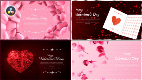 Valentines Day Greetings Pack - 50433748