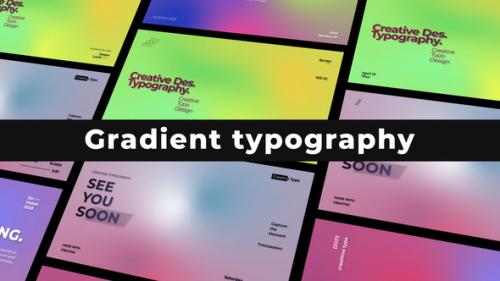 Gradient Typography - 50434583