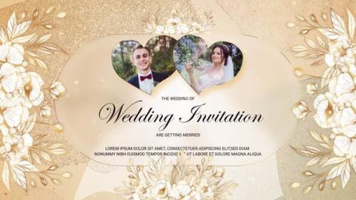 Golden Wedding Invitation (MOGRT) - 50434828
