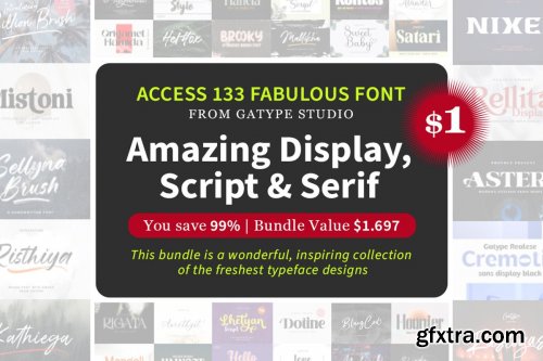 Fabulous Font Collection Bundle 80858091