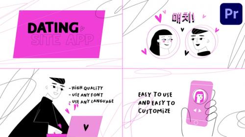 Dating App Explainer for Premiere Pro - 50395195