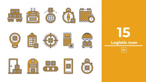 Logistic Icon Premiere Pro - 50436463