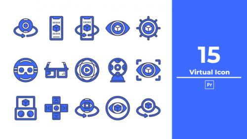 Virtual Icon Premiere Pro - 50436523