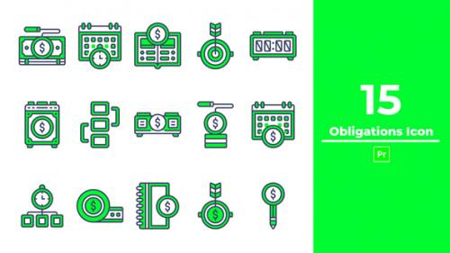 Obligations Icon Premiere Pro - 50438246