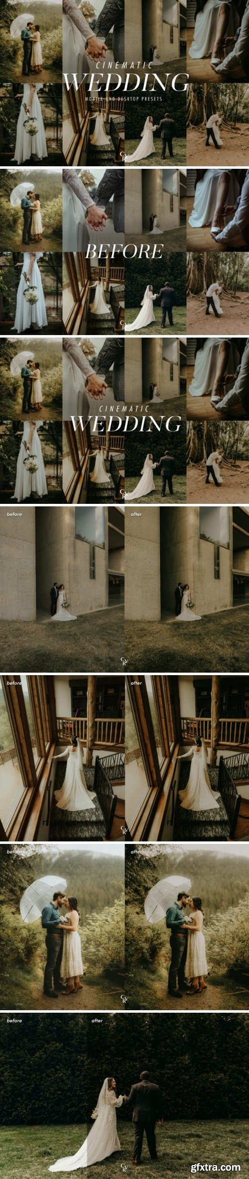 15 Cinematic Wedding Lightroom Presets 89914838