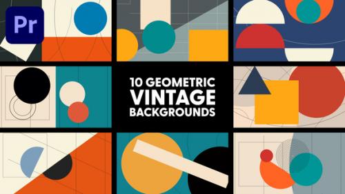 Geometric Vintage Backgrounds - 50474435