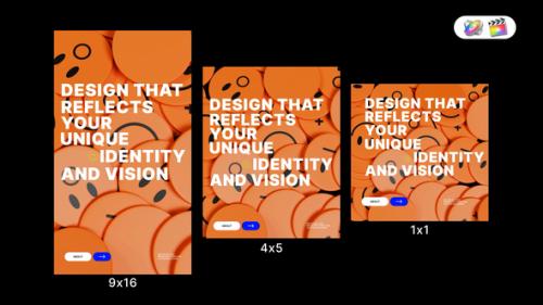 Instagram Modern Typography Poster for Apple Motion and FCPX - 50483135