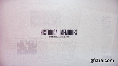 Videohive Historical Memories 20796999