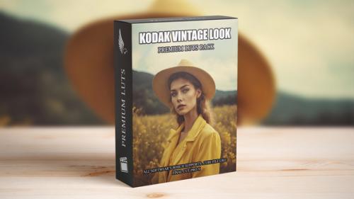 Retro Kodak Style LUTs - Professional Cinematic Color Grading LUTs Collection - 50487174