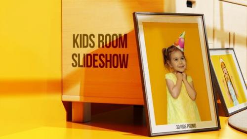3d Kids room Promo (MOGRT) - 50490085