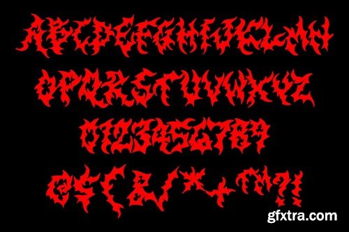 Trash Spectral - Death Metal Font 6VZYV55